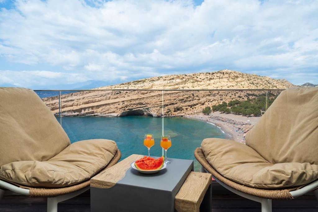 Nieva Apartment 2 Matala Exteriér fotografie